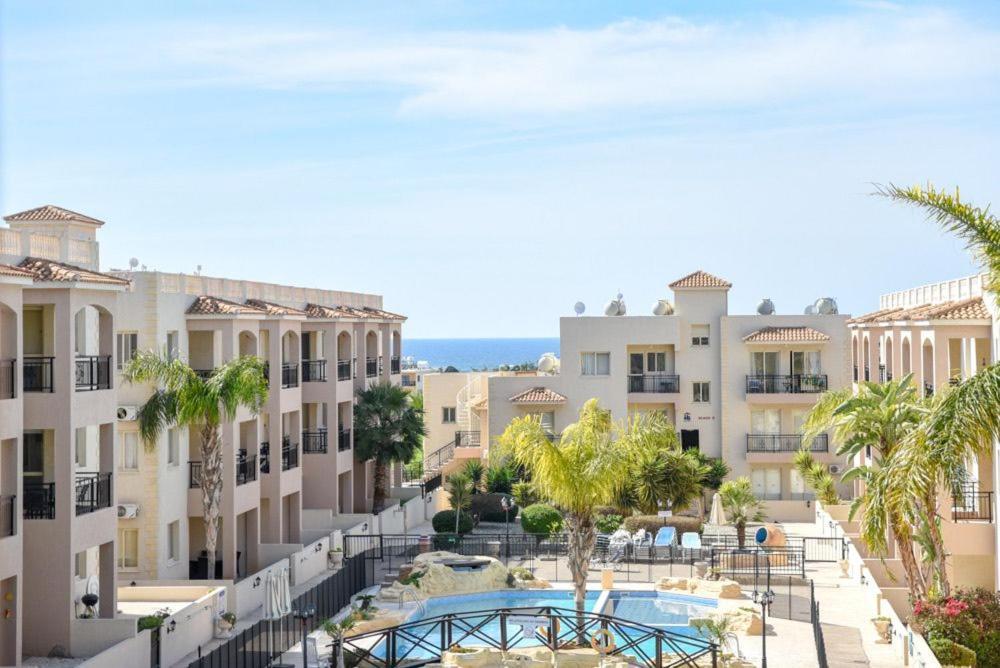 Royal Seacrest А203 Sea View Apartment 파포스 외부 사진